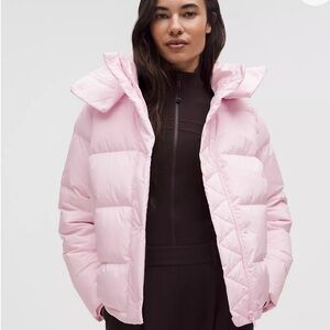 Lululemon Pink Puffer Jacket